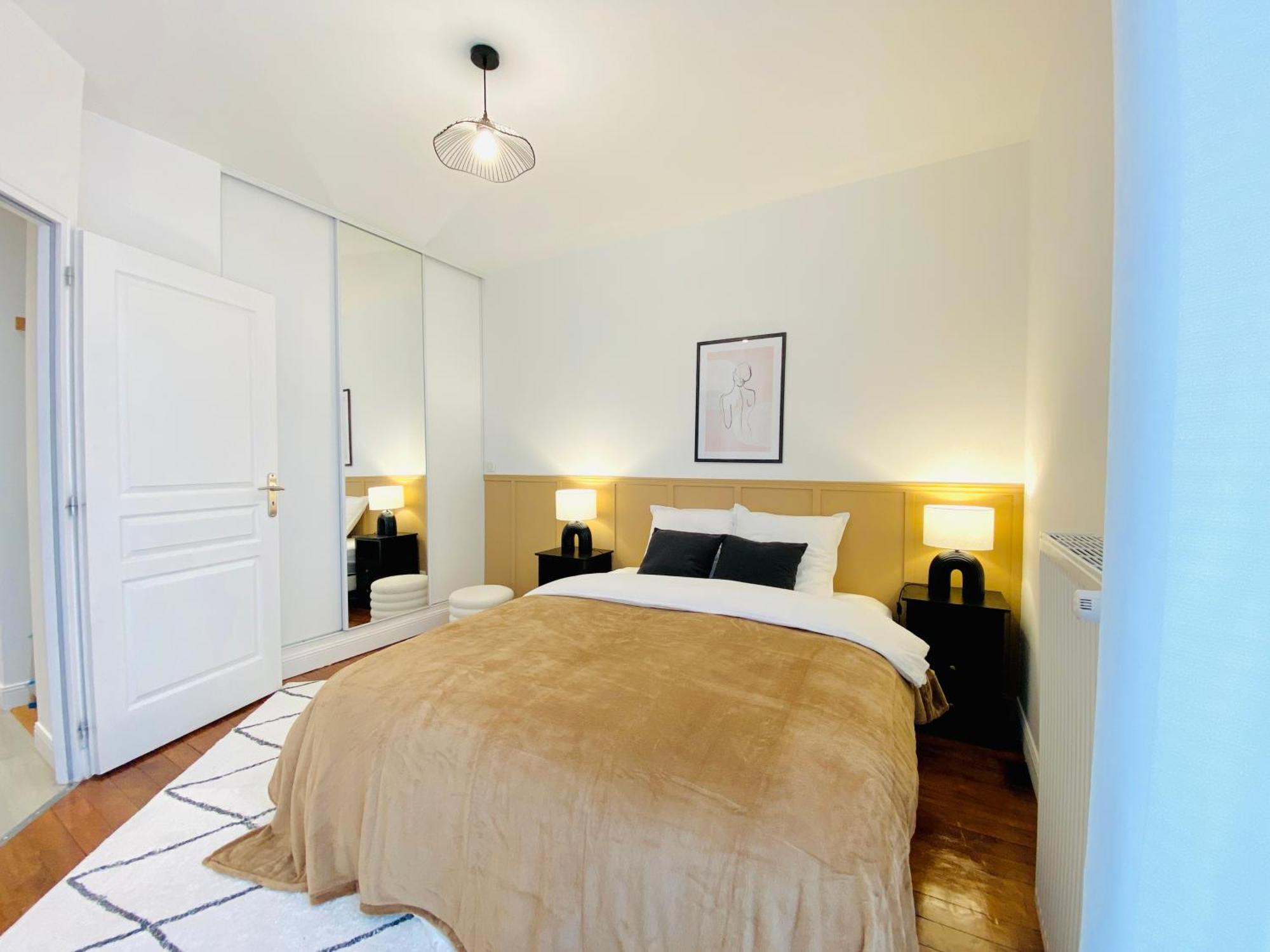 Le Subtil - Best Keys - Elegance & Confort - 2 Chambres Separees - Lit Queen Size - Smart Tv Netflix - Entre Gare & Centre Ville - A 1H De Paris - Wifi Fibre - Check-In Autonome Санс Екстериор снимка
